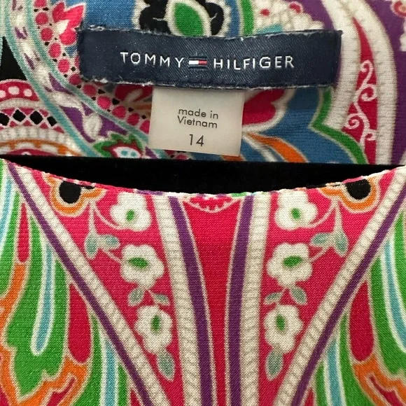 Tommy Hilfiger sleeveless midi dress. - Picture 3 of 5